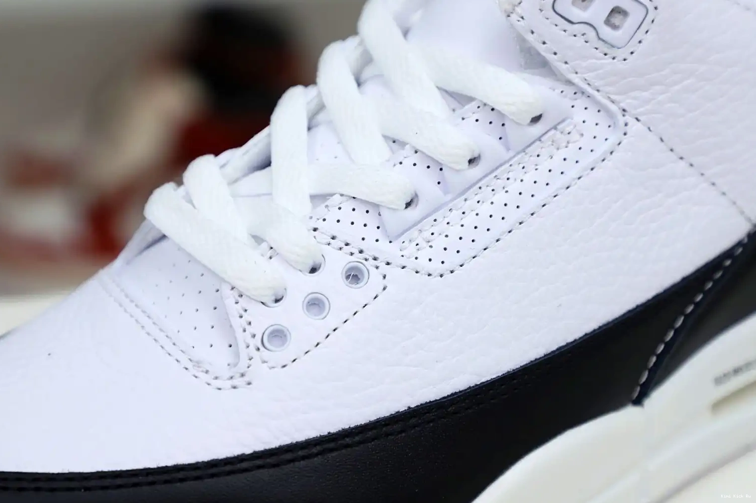 DESIGN JORDAN 3 'WHITE' Kimikick AIR RETRO SP X FRAGMENT 0523